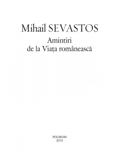 Amintiri de la Viaţa românească