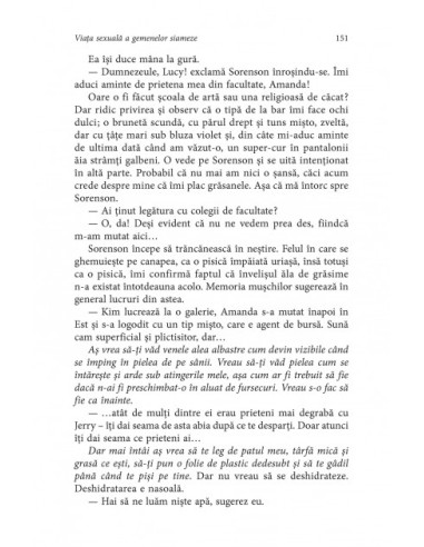 Viaţa sexuală a gemenelor siameze