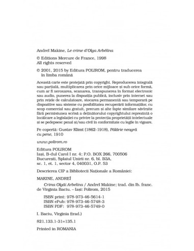 Crima Olgăi Arbelina