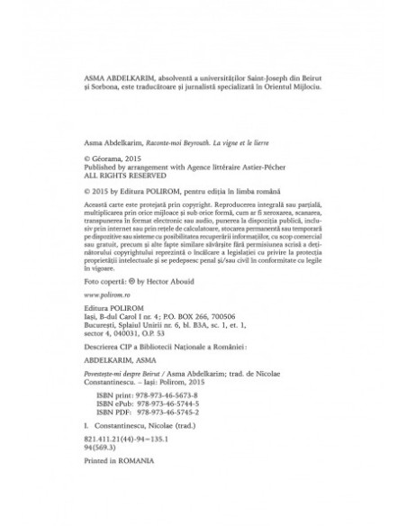 Povestește-mi despre Beirut