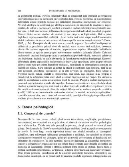 Introducere în psihologie
