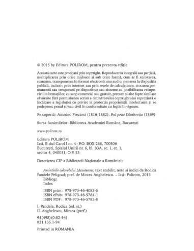 Amintirile colonelului Lăcusteanu