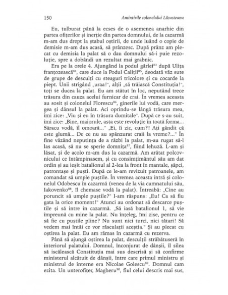 Amintirile colonelului Lăcusteanu