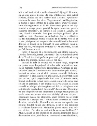 Amintirile colonelului Lăcusteanu