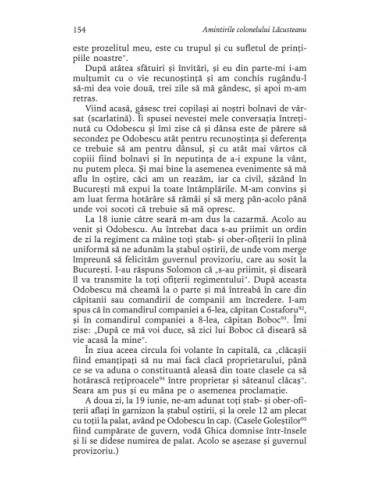 Amintirile colonelului Lăcusteanu