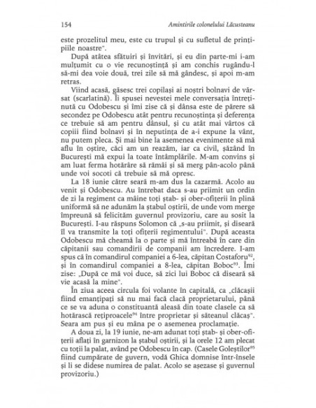 Amintirile colonelului Lăcusteanu