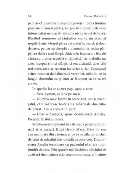 Balada tristei cafenele