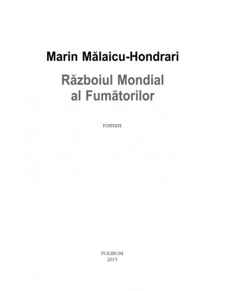 Războiul Mondial al Fumătorilor
