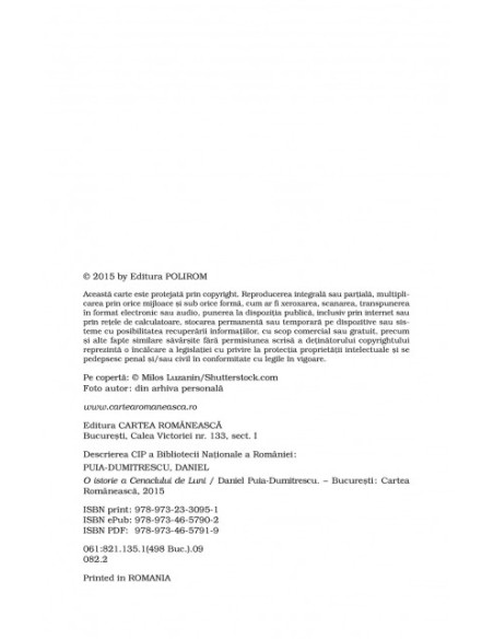 O istorie a Cenaclului de Luni