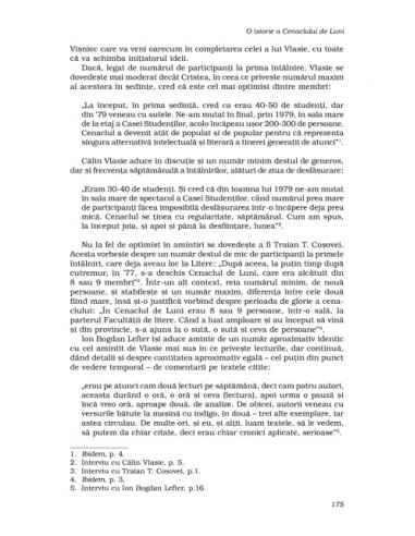 O istorie a Cenaclului de Luni