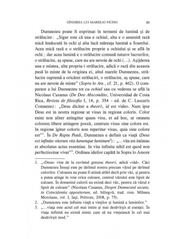 Marsilio Ficino (1433-1499) şi...