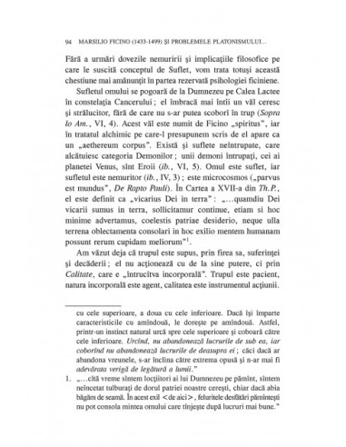 Marsilio Ficino (1433-1499) şi...