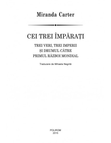 Cei trei împăraţi Cei trei împăraţi