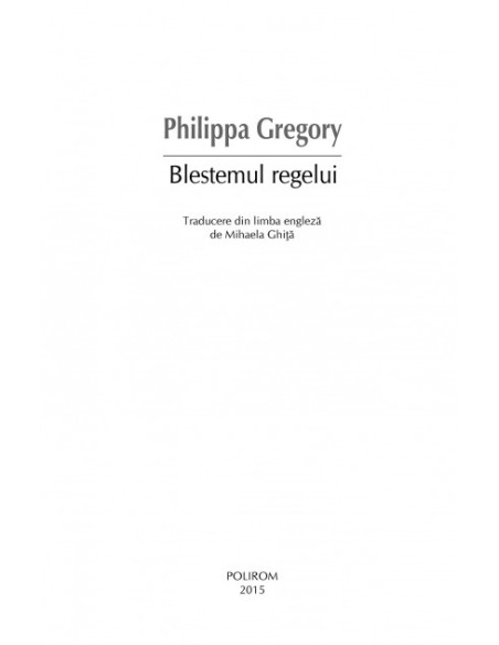 Blestemul regelui