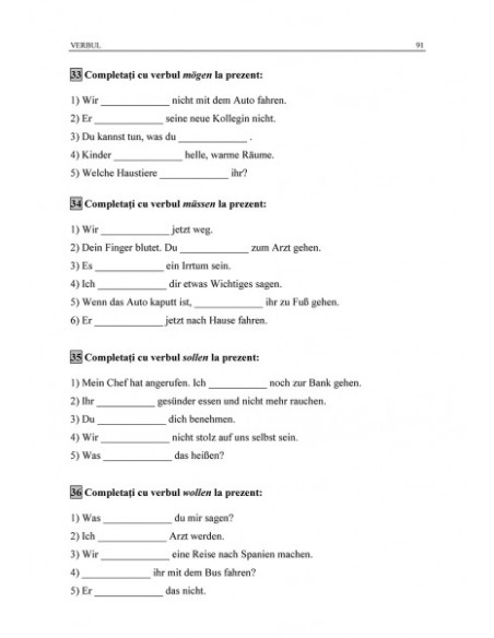 Limba germană. Exerciții de gramatică și vocabular (ediția a X-a revăzută și adăugită)