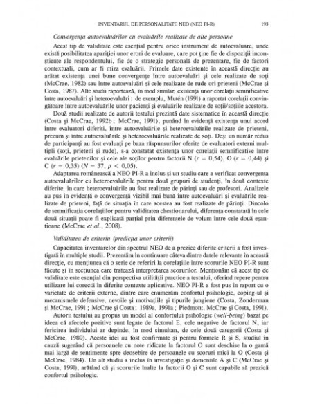 Tratat de psihodiagnostic al personalităţii