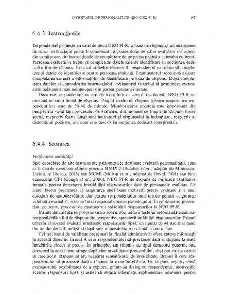 Tratat de psihodiagnostic al personalităţii