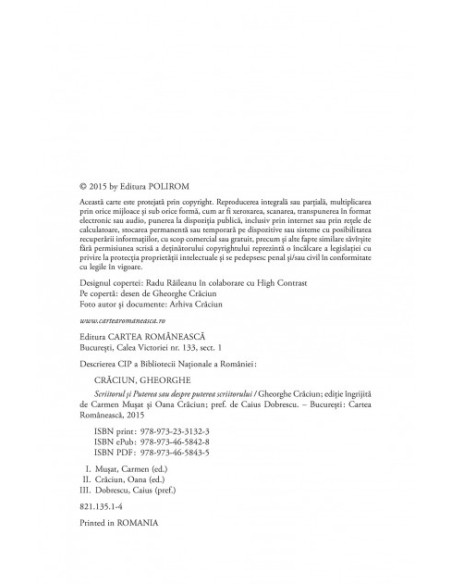 Scriitorul și Puterea sau despre puterea scriitorului