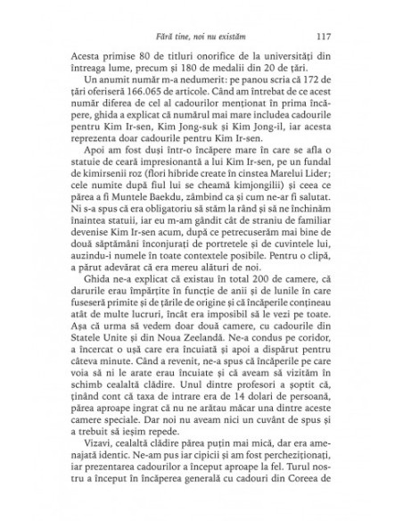 Fără tine, noi nu existăm