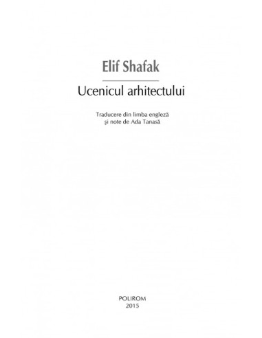 Ucenicul arhitectului