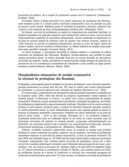 Revista de Asistență Socială. Nr. 4/2015