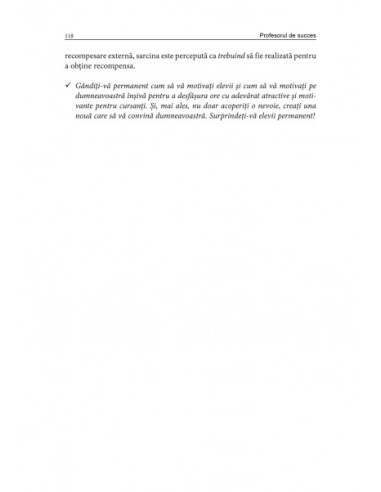 Profesorul de succes