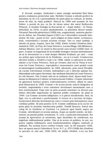 Anii treizeci. Extrema dreaptă... Anii treizeci. Extrema dreaptă...
