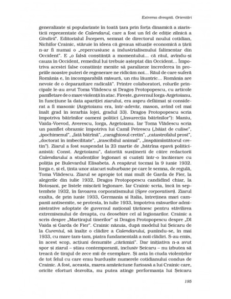 Anii treizeci. Extrema dreaptă românească