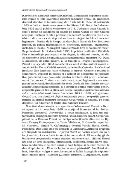 Anii treizeci. Extrema dreaptă românească