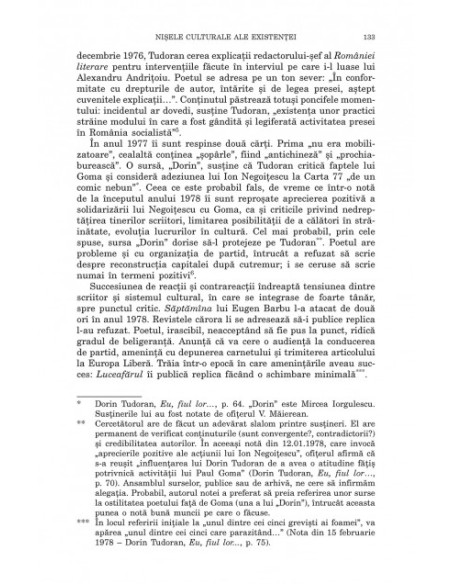 Existenţa prin cultură. Represiune, colaboraţionism şi rezistenţă intelectuală sub regimul comunist
