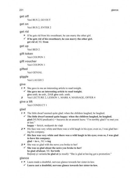 Dicționar de dificultăți ale limbii engleze. Common errors • False friends • Phrasal verbs • Collocations • Tests