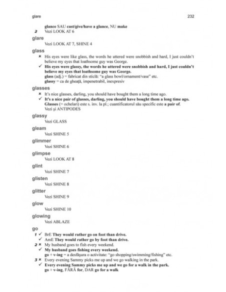 Dicționar de dificultăți ale limbii engleze. Common errors • False friends • Phrasal verbs • Collocations • Tests