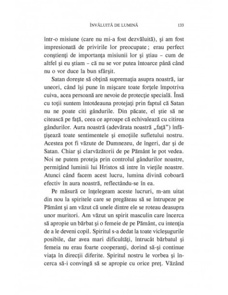 Învăluită de lumină