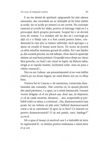 Un erou al timpului nostru