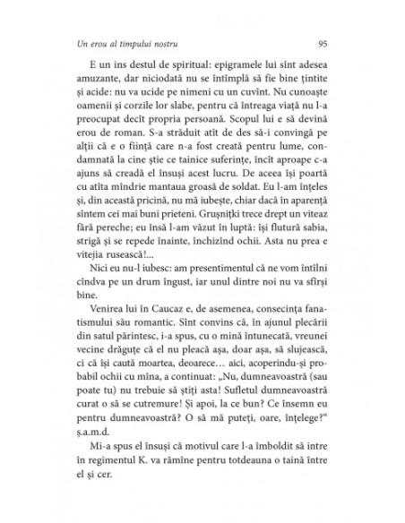 Un erou al timpului nostru