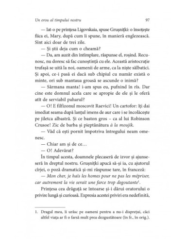 Un erou al timpului nostru