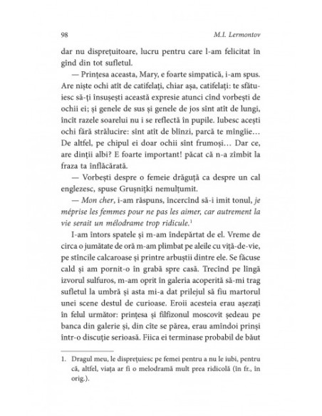 Un erou al timpului nostru