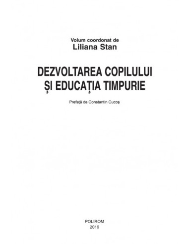 Dezvoltarea copilului și educația...