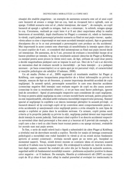 Dezvoltarea copilului și educația timpurie