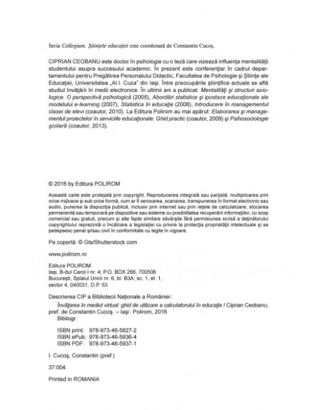 Învăţarea în mediul virtual