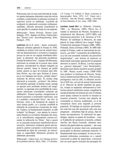 Dicţionar de artă modernă şi contemporană