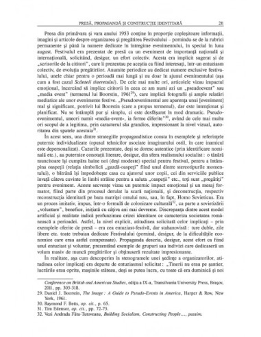 Identități sociale, culturale, etnice...