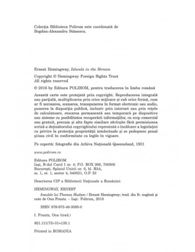 Insulele lui Thomas Hudson