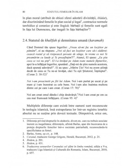 Statutul femeilor în islam