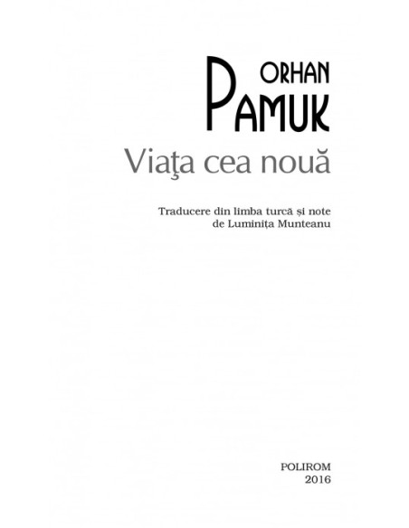 Viaţa cea nouă