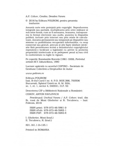 Pescăruşul * Unchiul Vanea Pescăruşul * Unchiul Vanea