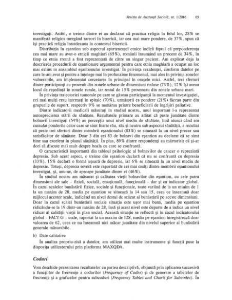 Revista de Asistență Socială. Nr. 1/2016