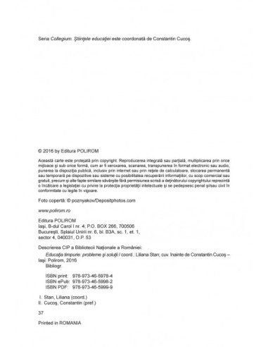 Educația timpurie. Probleme și soluții