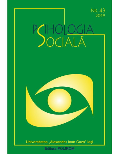 Psihologia socială. Nr. 43 (I)/2019