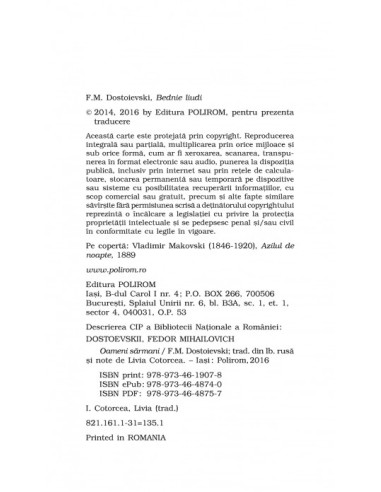 Oameni sărmani Oameni sărmani